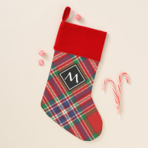 Clan MacFarlane Red Tartan Christmas Stocking