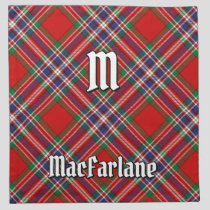 Clan MacFarlane Red Tartan Cloth Napkin