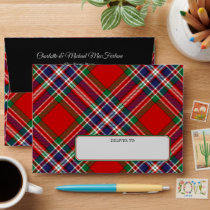 Clan MacFarlane Red Tartan Envelope