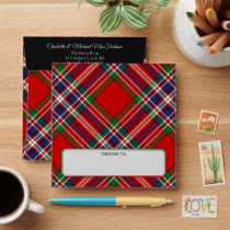 Clan MacFarlane Red Tartan Envelope