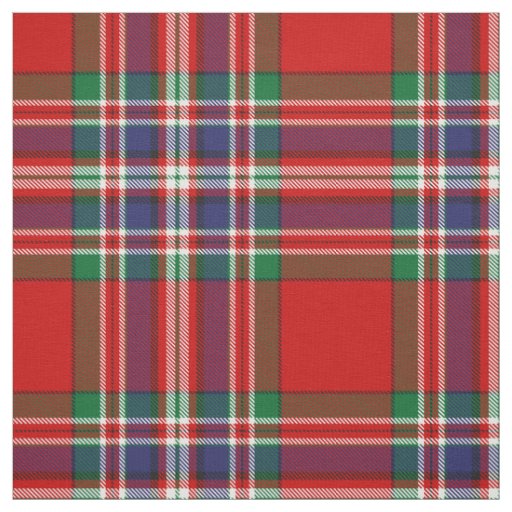 Clan MacFarlane Red Tartan Fabric