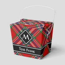 Clan MacFarlane Red Tartan Favor Box