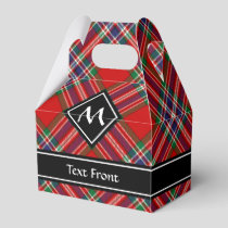 Clan MacFarlane Red Tartan Favor Box