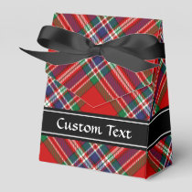 Clan MacFarlane Red Tartan Favor Box