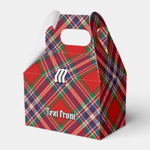 Clan MacFarlane Red Tartan Favor Boxes