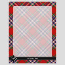 Clan MacFarlane Red Tartan Flyer