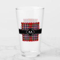 Clan MacFarlane Red Tartan Glass