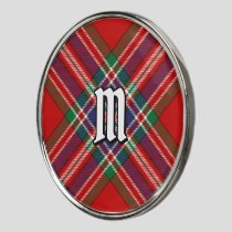 Clan MacFarlane Red Tartan Golf Ball Marker
