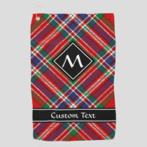 Clan MacFarlane Red Tartan Golf Towel