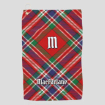 Clan MacFarlane Red Tartan Golf Towel