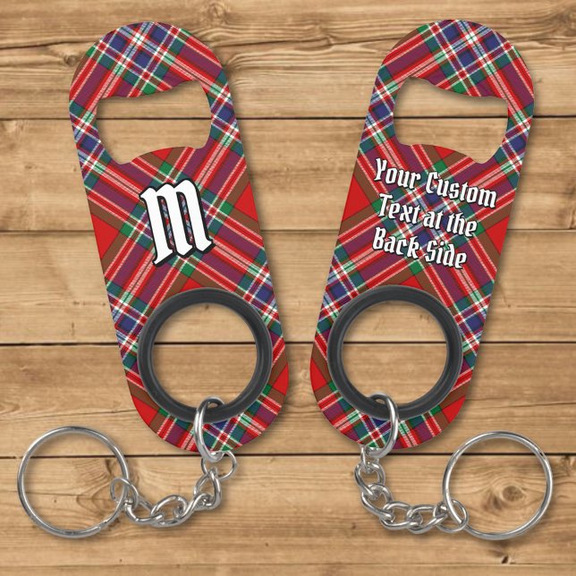 Clan MacFarlane Red Tartan Keychain Bottle Opener (Creator Uploaded)