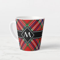 Clan MacFarlane Red Tartan Latte Mug