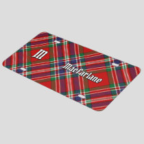 Clan MacFarlane Red Tartan License Plate