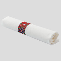 Clan MacFarlane Red Tartan Napkin Bands