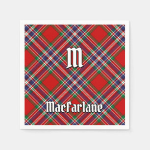 Clan MacFarlane Red Tartan Napkins