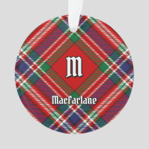 Clan MacFarlane Red Tartan Ornament