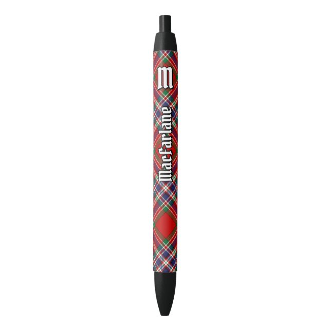 Clan MacFarlane Red Tartan Pen (Front Vertical)