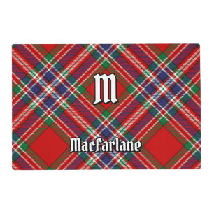 Clan MacFarlane Red Tartan Placemat