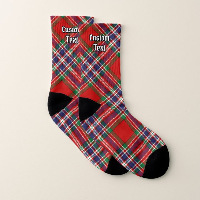 Clan MacFarlane Red Tartan Socks (Pair)