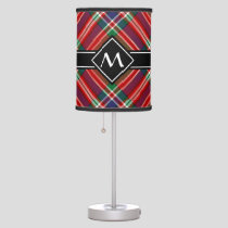 Clan MacFarlane Red Tartan Table Lamp