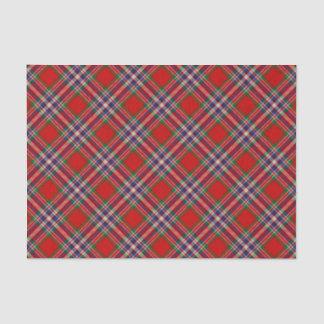 Clan MacFarlane Red Tartan Tissue Paper