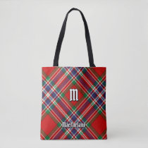 Clan MacFarlane Red Tartan Tote Bag