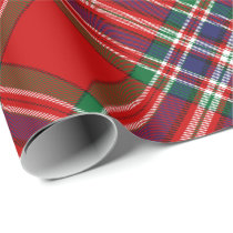 Clan MacFarlane Red Tartan Wrapping Paper