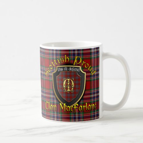 Clan MacFarlane Scottish Proud Cups Mugs