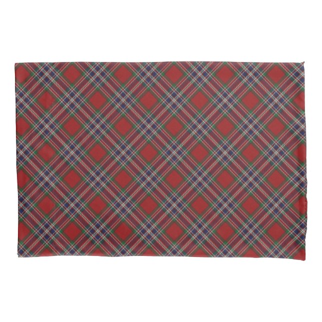 Clan MacFarlane Tartan Scottish Celebration Pillow Case (Front)