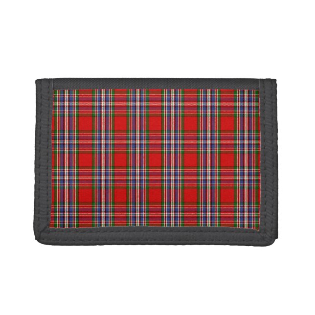 Clan MacFarlane Tartan Tri-fold Wallet (Front)
