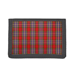 Clan MacFarlane Tartan Trifold Wallet