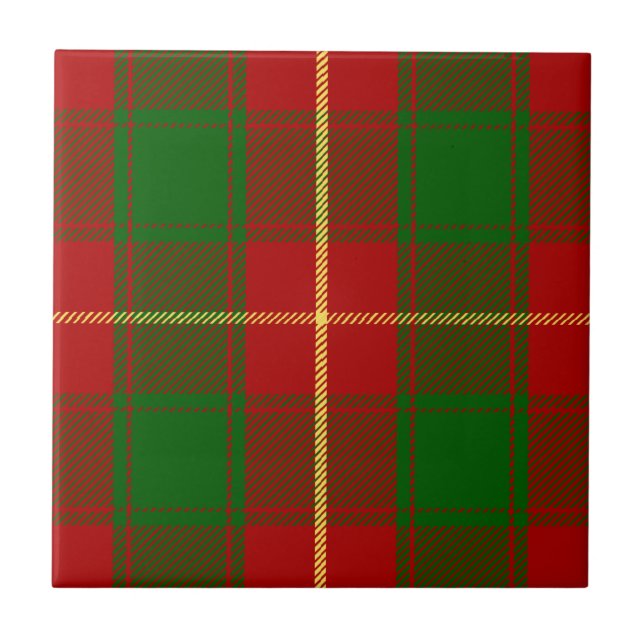 Clan MacFie Tartan Tile (Front)