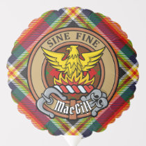 Clan MacGill Crest over Tartan Balloon