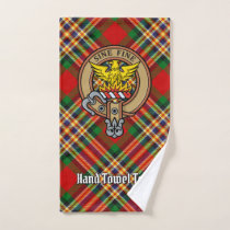 Clan MacGill Crest over Tartan Bath Towel Set
