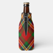 Clan MacGill Crest over Tartan Bottle Cooler (Bottle Back)