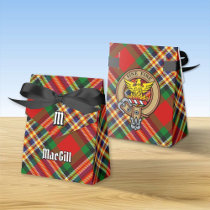 Clan MacGill Crest over Tartan Favor Box