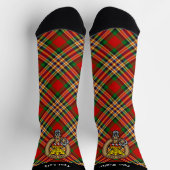 Clan MacGill Crest over Tartan Socks (Top)