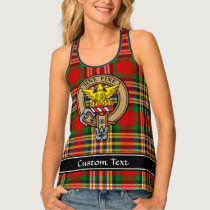 Clan MacGill Crest over Tartan Tank Top