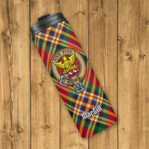 Clan MacGill Crest over Tartan Thermal Tumbler