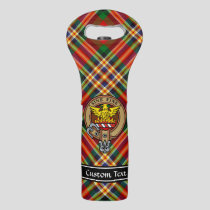 Clan MacGill Crest over Tartan Wine Bag