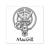Clan MacGill Crest Self-inking Stamp (Design)
