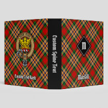 Clan MacGill Tartan 3 Ring Binder