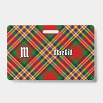 Clan MacGill Tartan Badge
