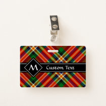 Clan MacGill Tartan Badge