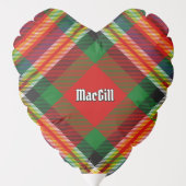 Clan MacGill Tartan Balloon (Back)