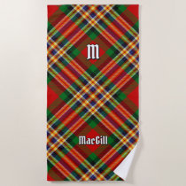 Clan MacGill Tartan Beach Towel