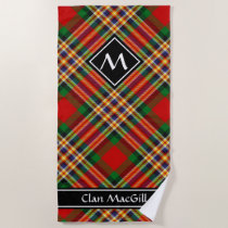 Clan MacGill Tartan Beach Towel