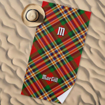 Clan MacGill Tartan Beach Towel