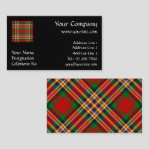 Clan MacGill Tartan Business Card