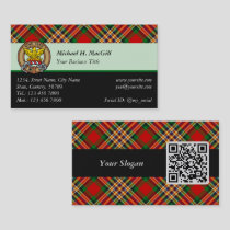 Clan MacGill Tartan Business Card